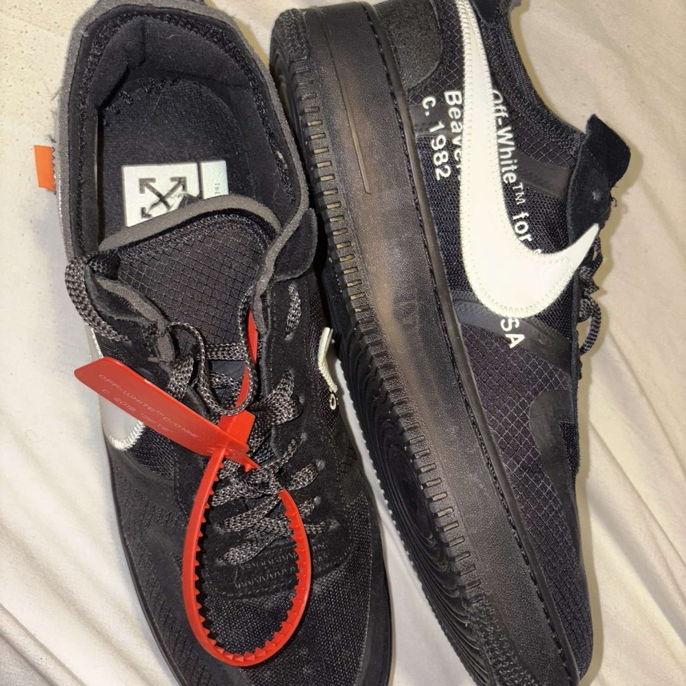 Off-White Black Men's Sneakers